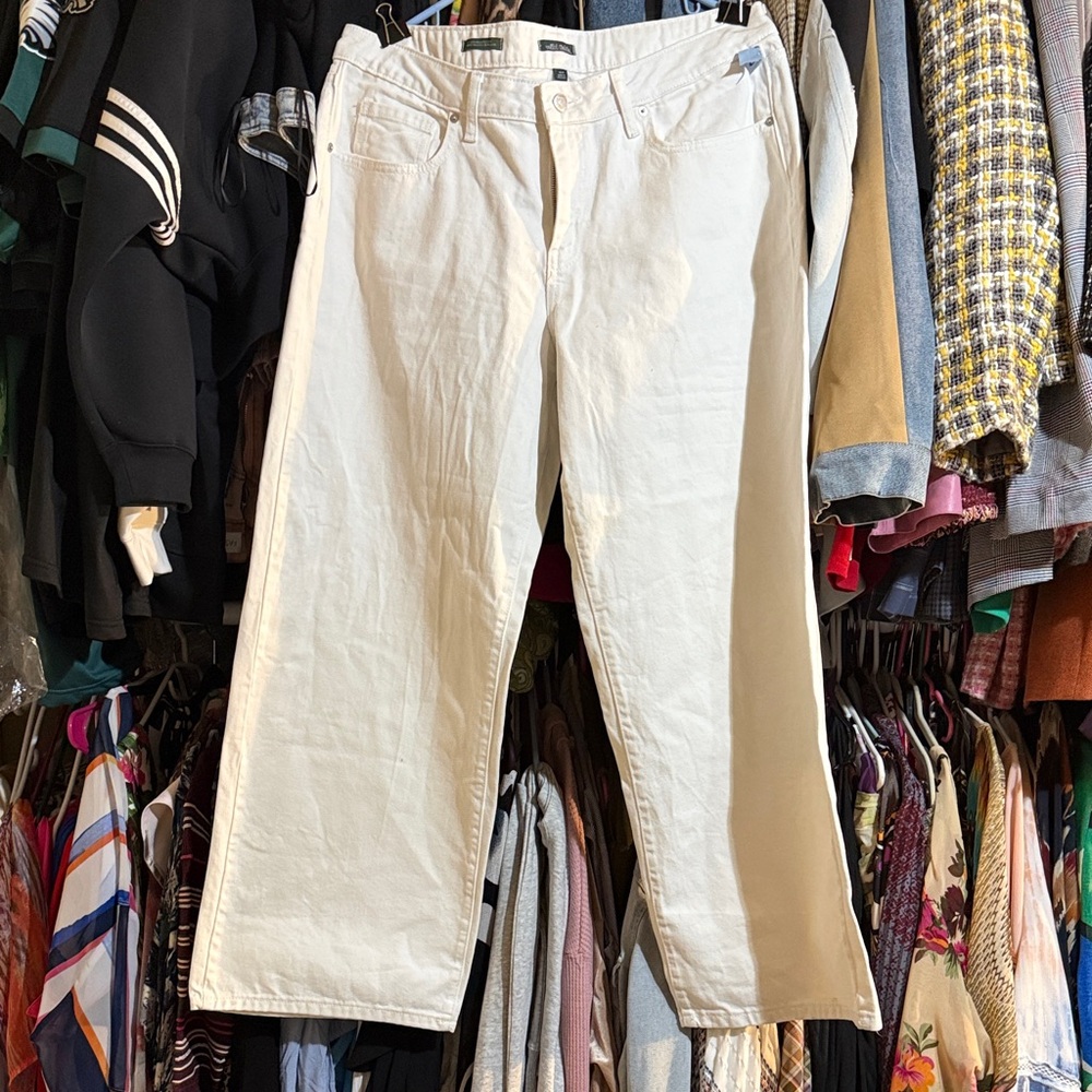 Wild Fable nonstretch  white Wide-Leg Pants